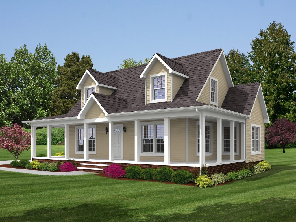 Brookside 1789 Square Foot Cape Floor Plan 