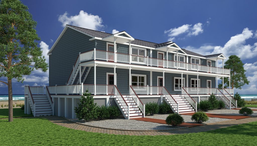 Inlet Harbor 917 Square Foot Multifamily Floor Plan