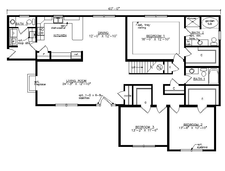 Wilmington | 2894 Square Foot Cape Floor Plan