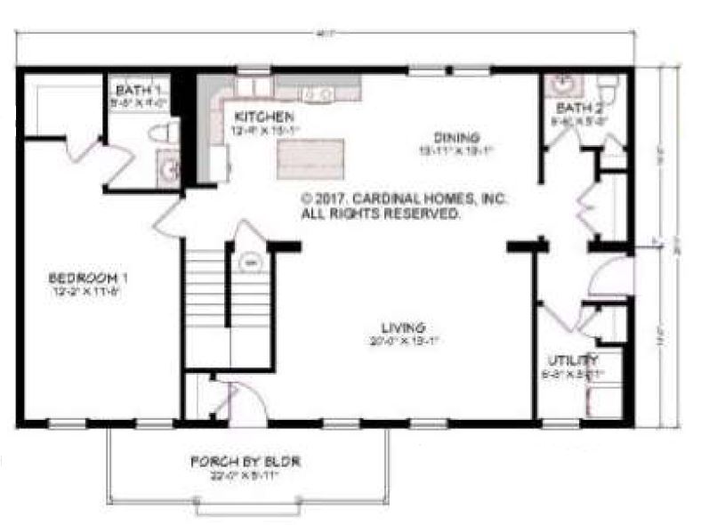 Hadley 2352 Square Foot Two Story Floor Plan
