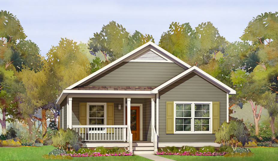 Deerwood | 1275 Square Foot Ranch Floor Plan