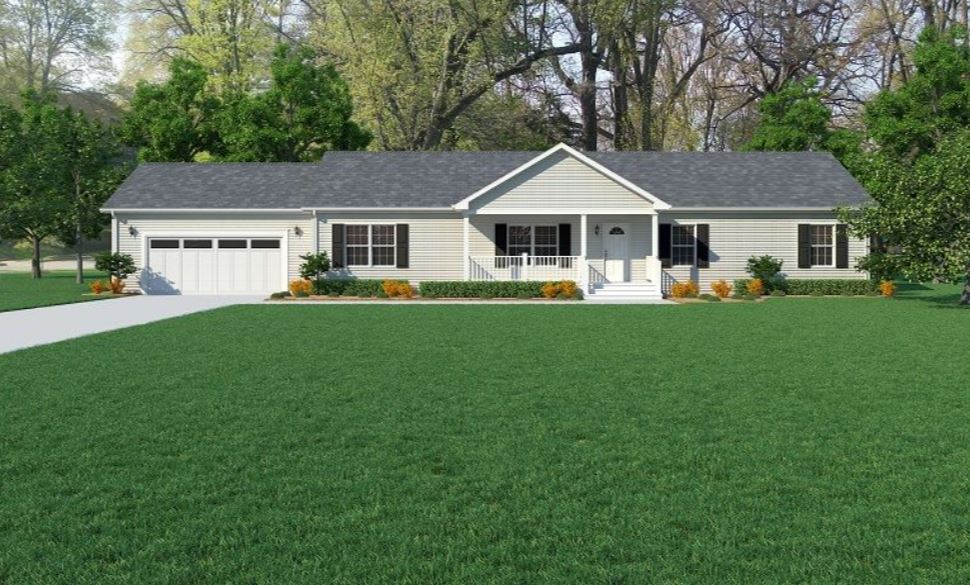 Allen Town I 1680 Square Foot Ranch Floor Plan