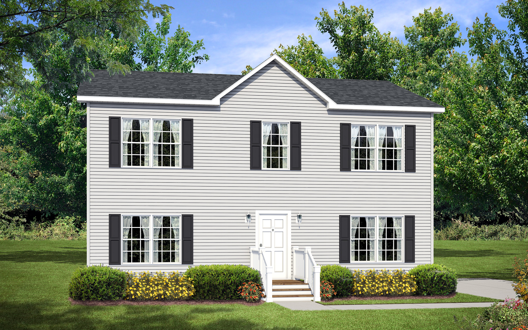 Glade Springs | 1872 Square Foot Two Story Floor Plan