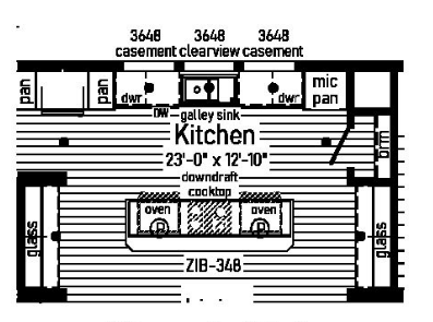 La Bella Casa II | 1859 Square Foot Ranch Floor Plan