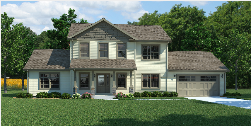 Binkley V | 2206 Square Foot Two Story Floor Plan